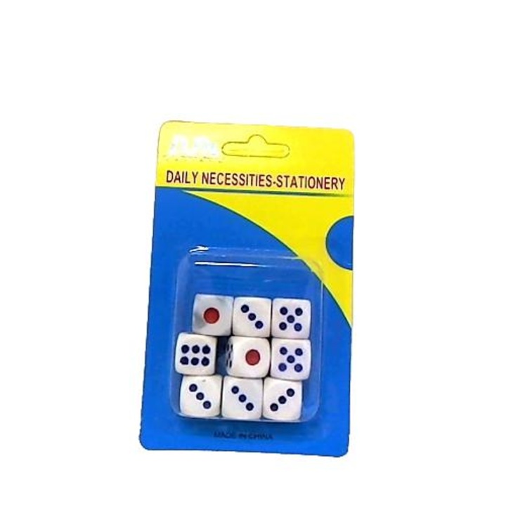 Zaruri de joc, multicolor