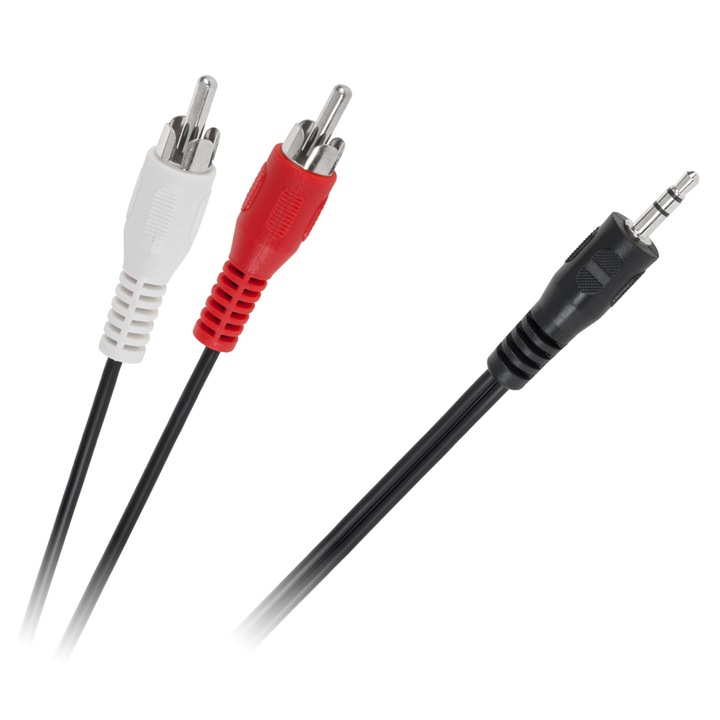 Cablul JACK LP 3,5-2 x RCA 15m