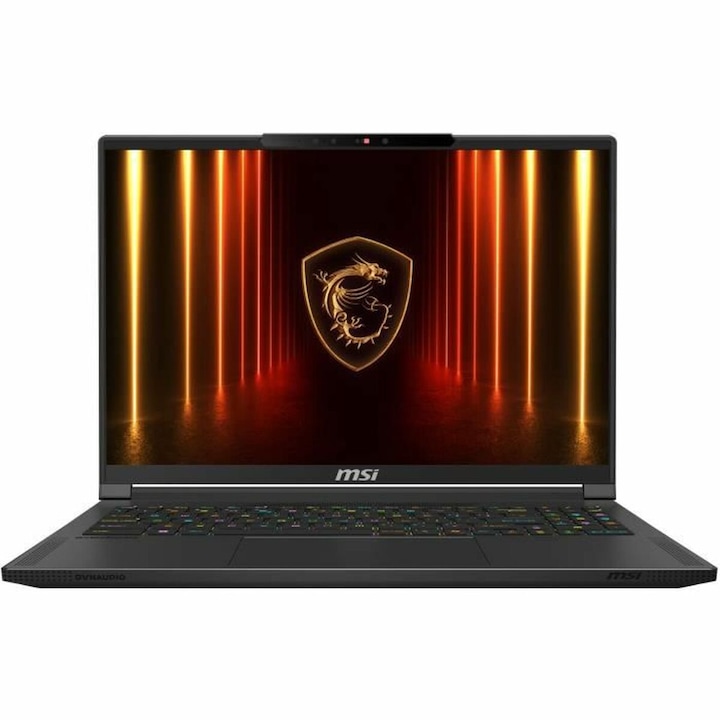 MSI 16"-os laptop, 2 TB SSD, 64 GB RAM, fekete