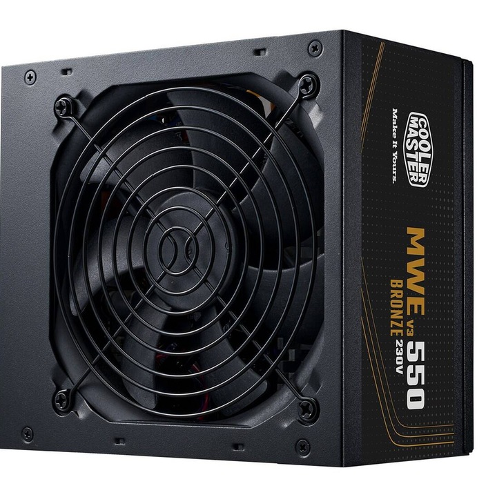 Sursa COOLERMASTER MWE 550W V3 80+ Bronze Negru