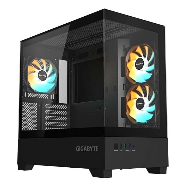 Кутия GIGABYTE C201 PANORAMIC 3 ARGB Вентилатора