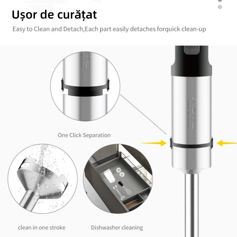 Blender multifunctional, 6 in 1, 1200W, 220-240V, 800ml, usor de