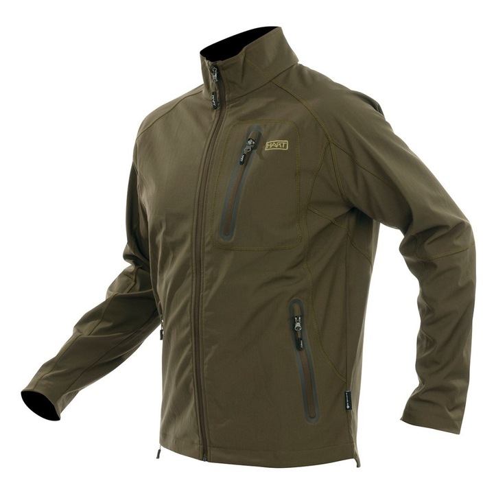 Jacheta fleece ultra silentioasa Ibice Hart, Verde