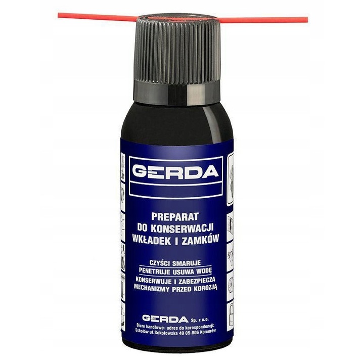 Spray intretinere cilindri si broaste GERDA 100ml
