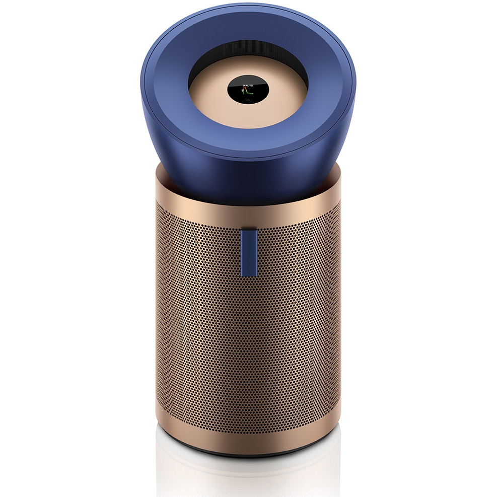 Purificator de aer Dyson Purifier Big+Quiet Formaldehyde BP04, pentru incaperi de pana la 100mp, Albastru/Auriu