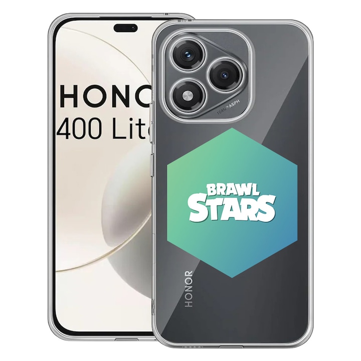 Силиконов калъф BestCase за Honor 400 Lite 5G, Brawl Stars, Antisoc, Camera Protection, Clear Silicon 2MM, 1997766 T 1685