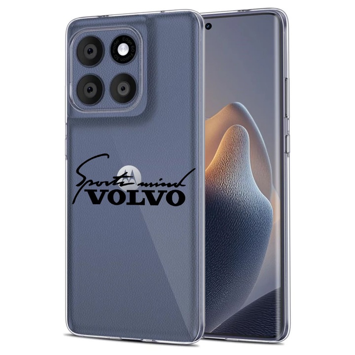 Силиконов калъф BestCase за Motorola Edge 60 Fusion 5G, Sports Mind Volvo, Antisoc, Camera Protection, Clear Silicon 2MM, 1997854 T 1678