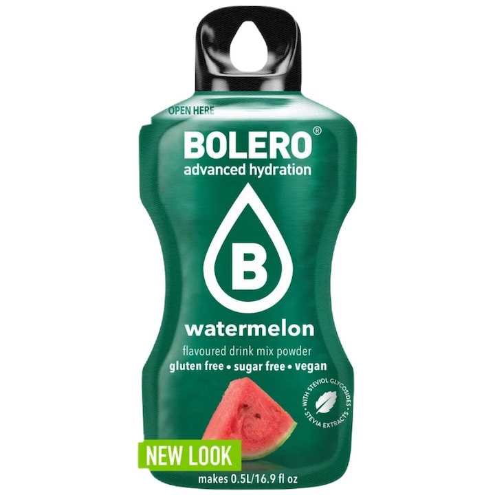Bautura instant Bolero Watermelon, Vitamina C, 3g