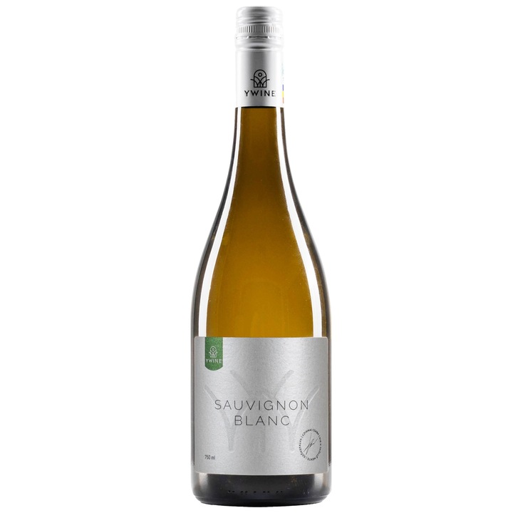 Vin alb Premium YWine Sauvignon Blanc, sec, 0.75 L