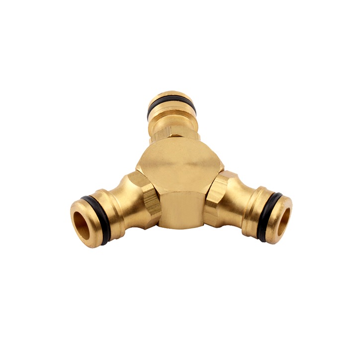 Cuplaj rapid pentru furtun Hydrostab Hydro-Fix, triplu, alama