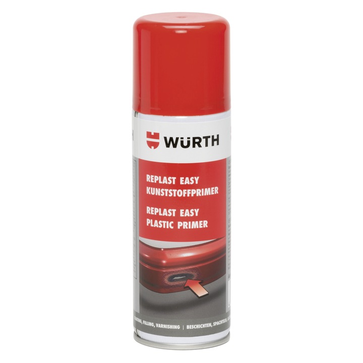 Grund adeziv pentru plastic Wurth Replast Me, 200 ml