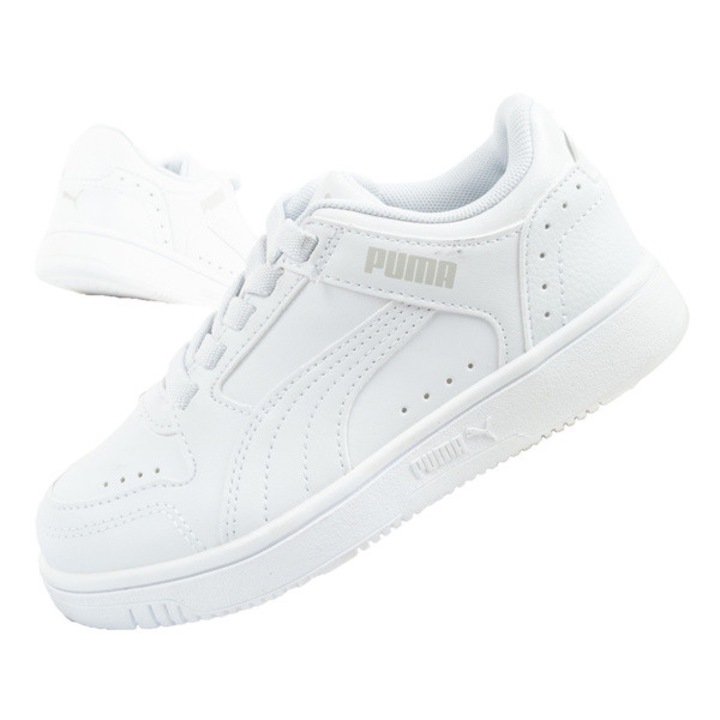 Pantofi sport Puma Rebound JOY pentru copii, albi, confortabili, Alb