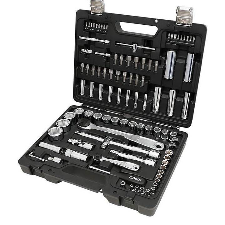 Set chei cu capete de surubelnita Beta 903E/C98, 98 piese, 375x295x84mm, multicolor