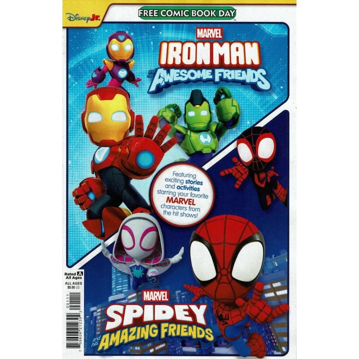 Комикс FCBD 2025, Iron Man and Friends, Spidey and Friends, Szerző Steve Behling