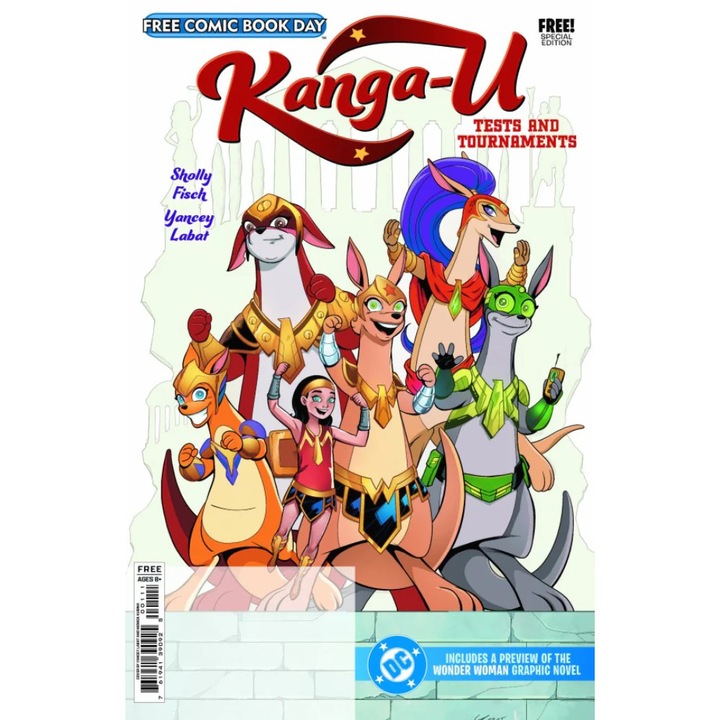 Képregény FCBD 2025, DC, Kanga-U Tests Tournaments, 2025, Szerző Sholly Fisch