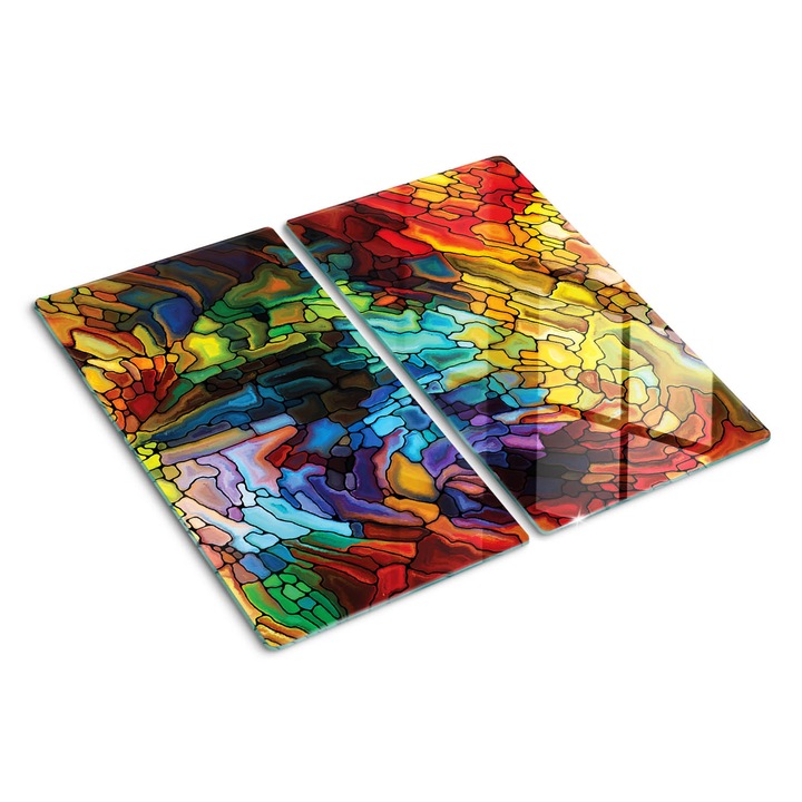 Tocatoare de bucatarie, Tulup, Vitraliu, Negru, 2x30x52 cm, 010010520010000049876