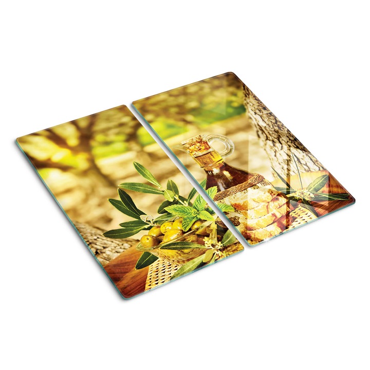 Tocatoare de bucatarie, Tulup, Paine cu ulei de masline, Negru, 2x30x52 cm, 010010520010000050342