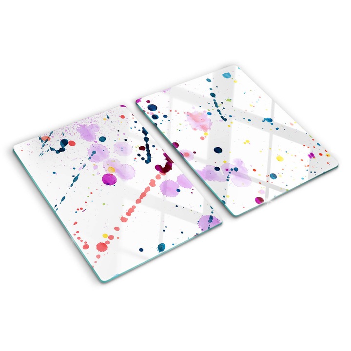 Tocatoare de bucatarie, Tulup, Pete abstracte, Multicolor, 2x40x52 cm, 010010520020000005883