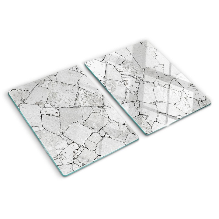 Tocatoare de bucatarie, Tulup, Zid de piatra, Alb, 2x40x52 cm, 010010520020000007911