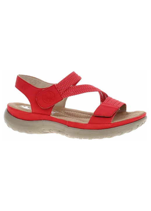 Sandale dama Rieker 64870-33, rosu, Rosu, 39