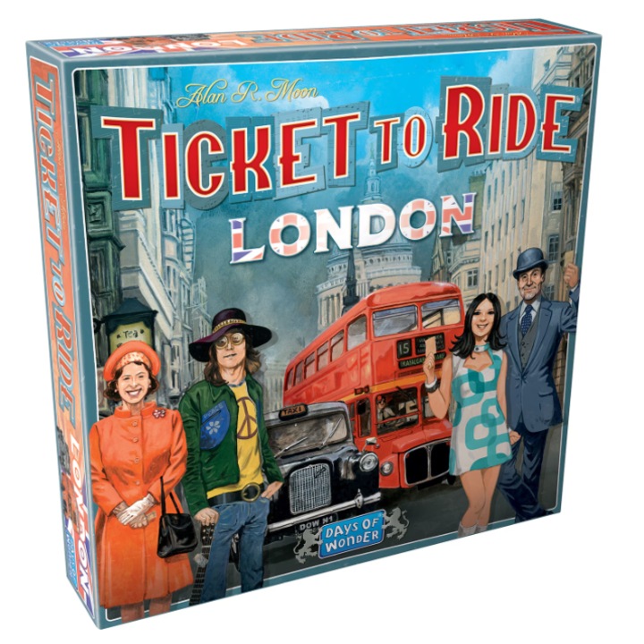 Game Asmodee - Ticket to Ride London, angol