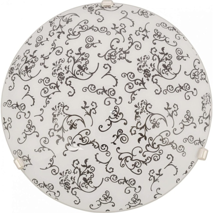 Plafoniera Klausen Fessa D400, 2 becuri, cod KL8063, Alb