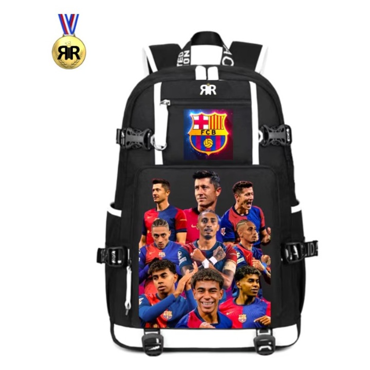 FC BARCELONA Bajnok Hátizsák – BARÇA LEGENDS Edition, ergonomikus, vízálló, RIR® gyártmány