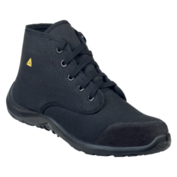 Pantofi de protectie S1P SRC cu bombeu, Arona, Delta Plus 41 NEGRU