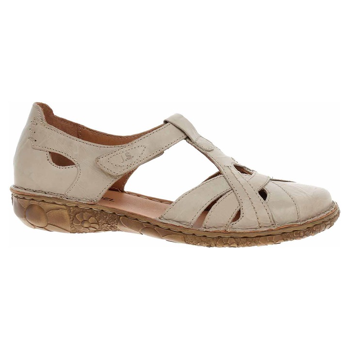 Sandale dama Josef Seibel, piele, bej, marime 45