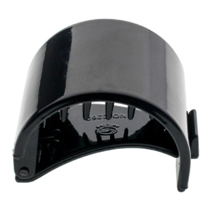 Spinka Klamerka Polokragla Loczek, neagra, 4x3cm, pentru coafuri rapide