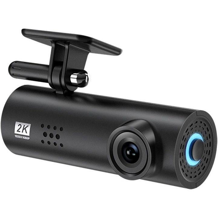 Camera auto 1080P Car Recorder, WiFi DVR Car Camera Recorder, Night Vision, 4 canale 170° Unghi larg, Senzor G, WDR, Parcare, Inregistrare in bucla, Detectare miscare, Wi-Fi Single 3840 x 2160 170 °