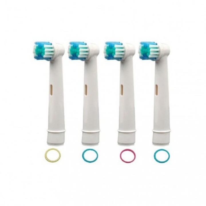 4 db-os fogkefe fej Oral-B elektromos fogkeféhez