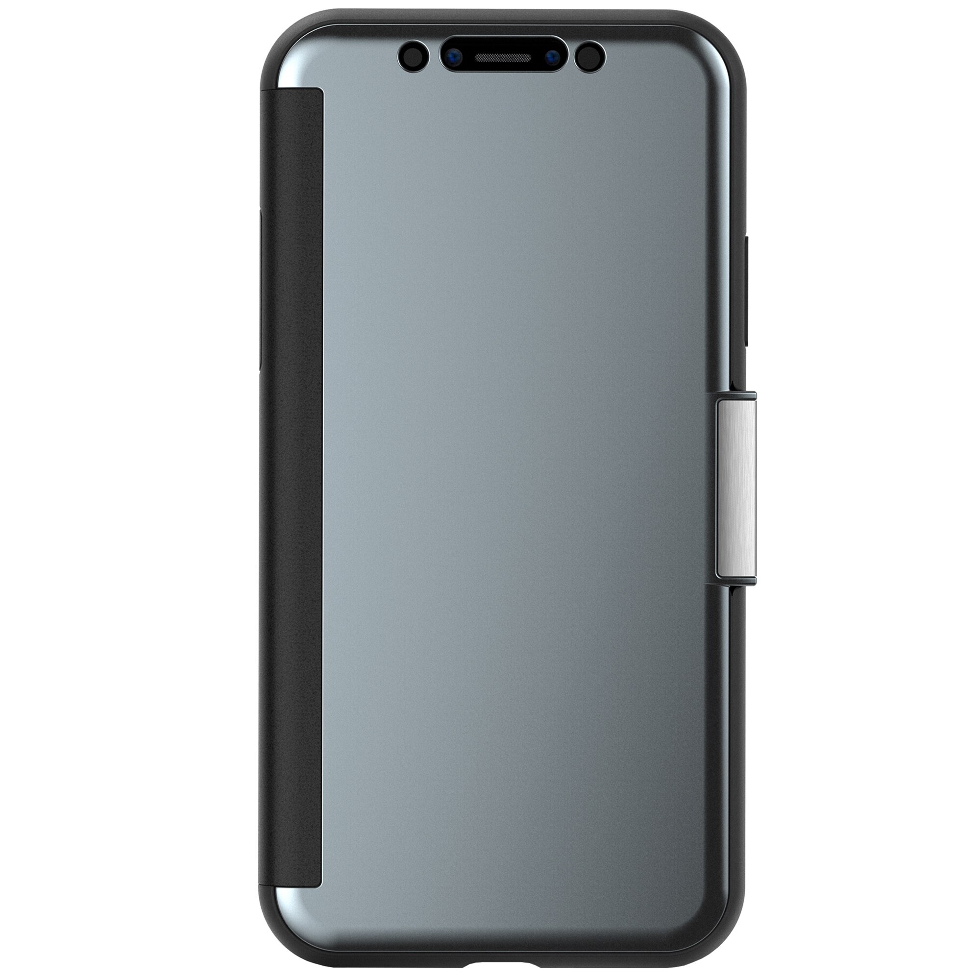 Husa de protectie Moshi Stealth Cover pentru Apple iPhone X, Gunmetal Gray