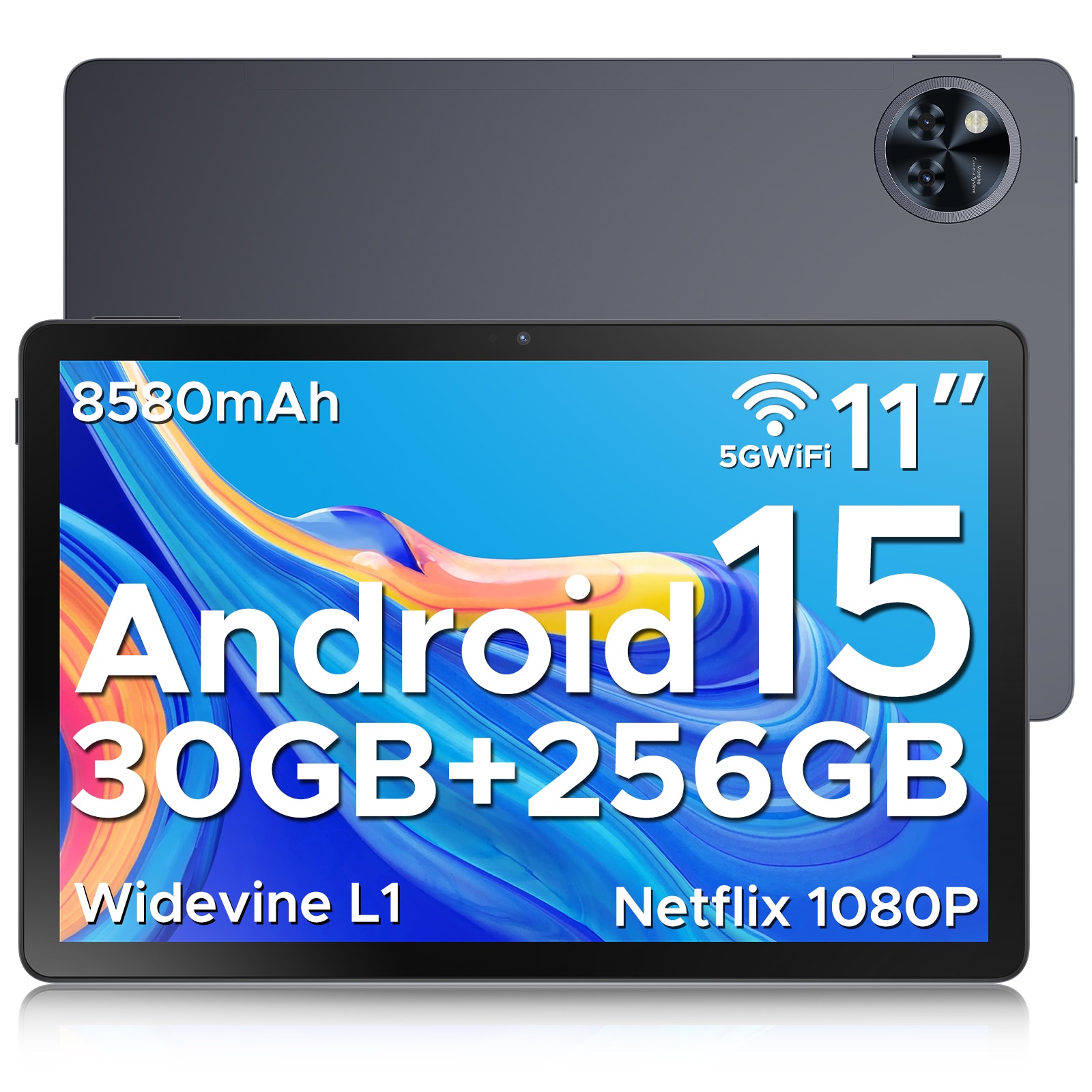 Tableta DOOGEE U11 Pro, 11 inch, 30GB RAM + 256GB ROM, 8580mAh