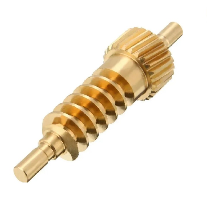 Kit de reparare a angrenajului, angrenaj de cupru pentru reglarea scaunului, AjieQaQ, design cu toleranta redusa a angrenajului, robust si durabil, durata lunga de viata, compatibil cu BMW E60 F10 F07 F01 F02 X5 E70, 52107068045, 52107120189，culoare aurie