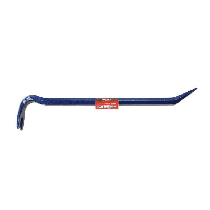 AwTools 400 mm-es kalapács, 16x16 mm, szegkihúzó karmmal, festett felülettel, 650 g