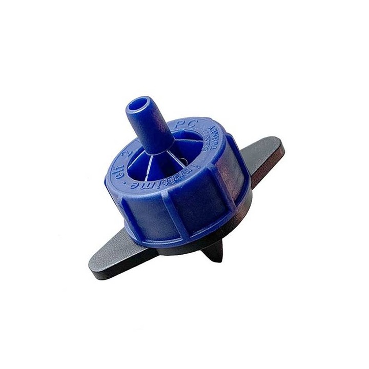 Комплект от 50 бр. Пластмасова дюза с регулируемо капково налягане, 2 л/ч, NR-7614-8, син