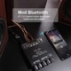 Amplificator audio, Rqiurpn, Bluetooth 5.0, 2.1 Canale, 2X50W+100W, Putere audio 12V-24V, Negru