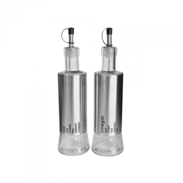 Oliviera RAKI set 2 piese, 320 ml crom