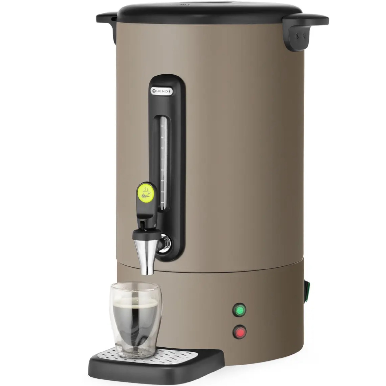 Cafetiera cu robinet, tava de scurgere, 14 l, 1750 W