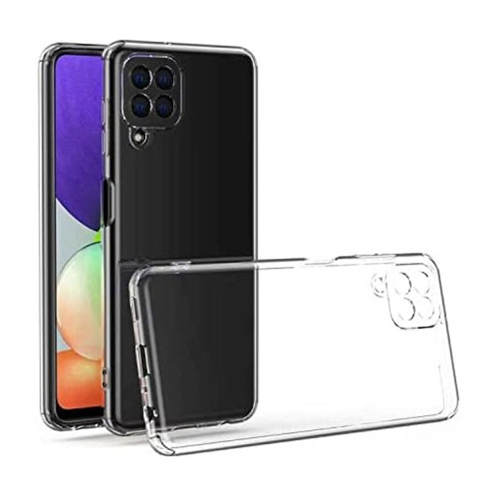 Husa telefon SiiPRO, 1.5 mm, transparent, pentru Samsung Galaxy A22 4G