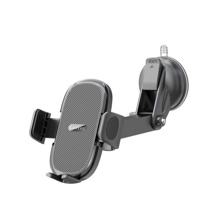 Suport telefon Earldom EH212 cu ventuza, ajustabil, negru