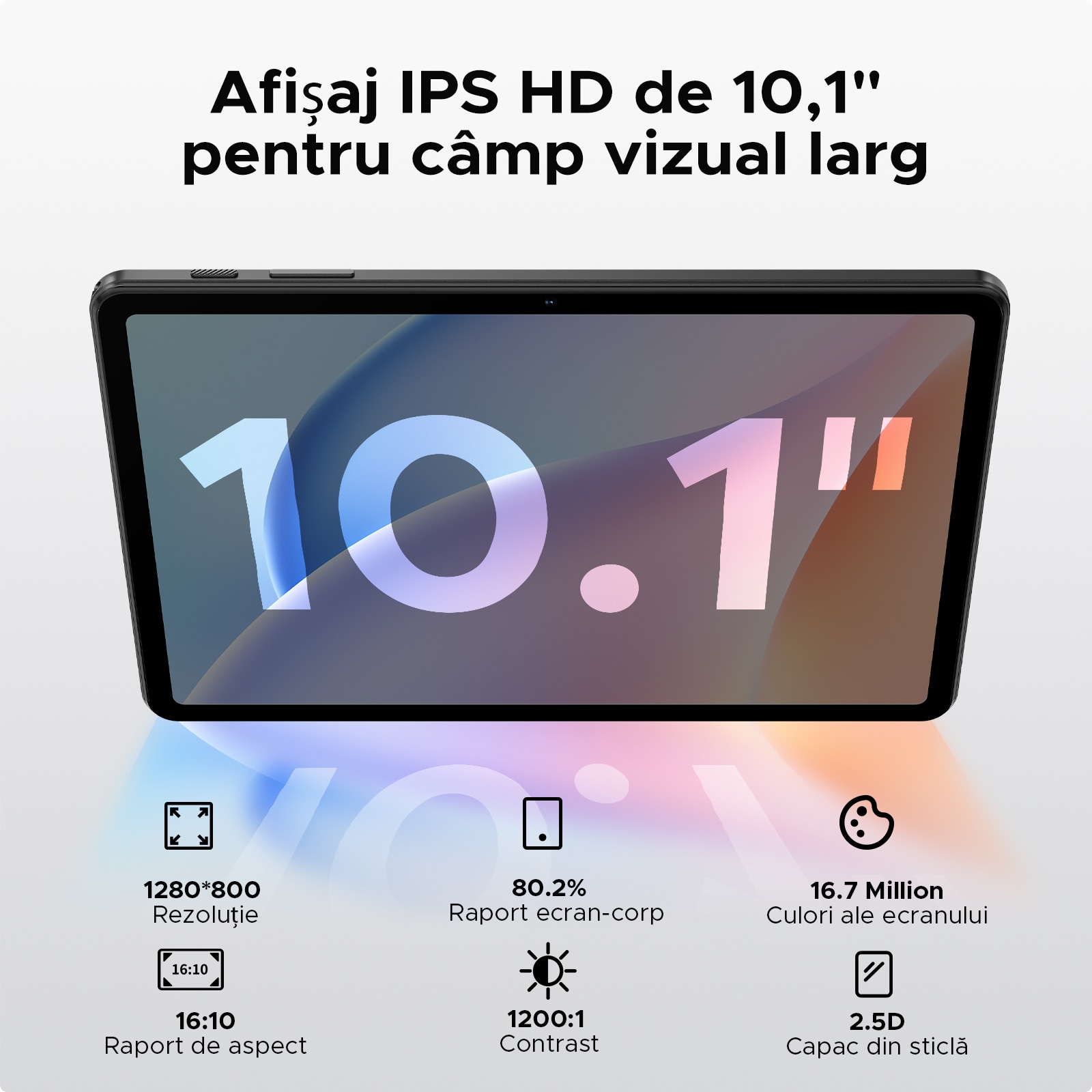 Tableta DOOGEE Tab A9, 10 inch, Android 15, 12GB RAM, 64GB ROM