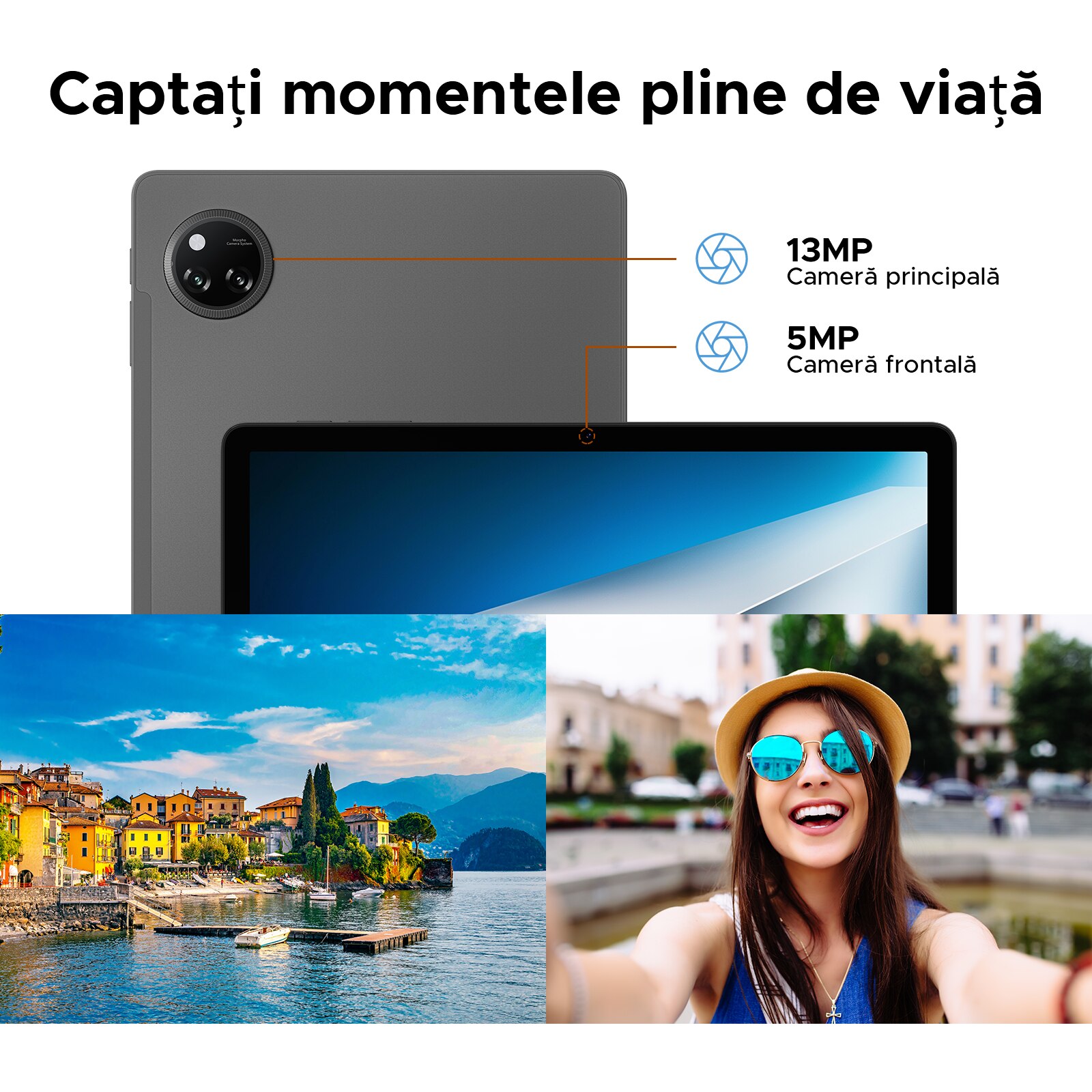 Tableta DOOGEE Tab A9 Pro+, 11 inch, 30GB RAM, 128GB, baterie
