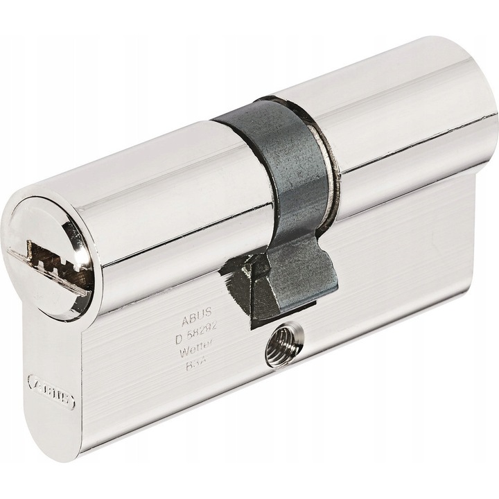 Cilindru ABUS D45N, Nickel, 50x60mm, 5 chei inclusae