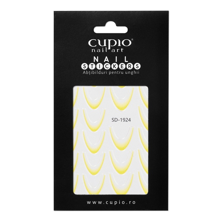 Abtibild pentru unghii Cupio French - Yellow