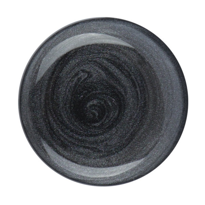 Gel UV Cupio, Glitter Gel Metallic, negru, 5g