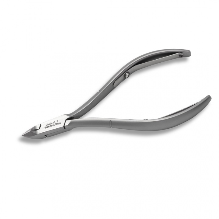 Cleste Cuticule Classic Nail4U 10-7mm, Otel Inoxidabil Coreean, Maner Clasic, Varf Ascutit, Lap Joint, Autoclavabil, Uz Profesional