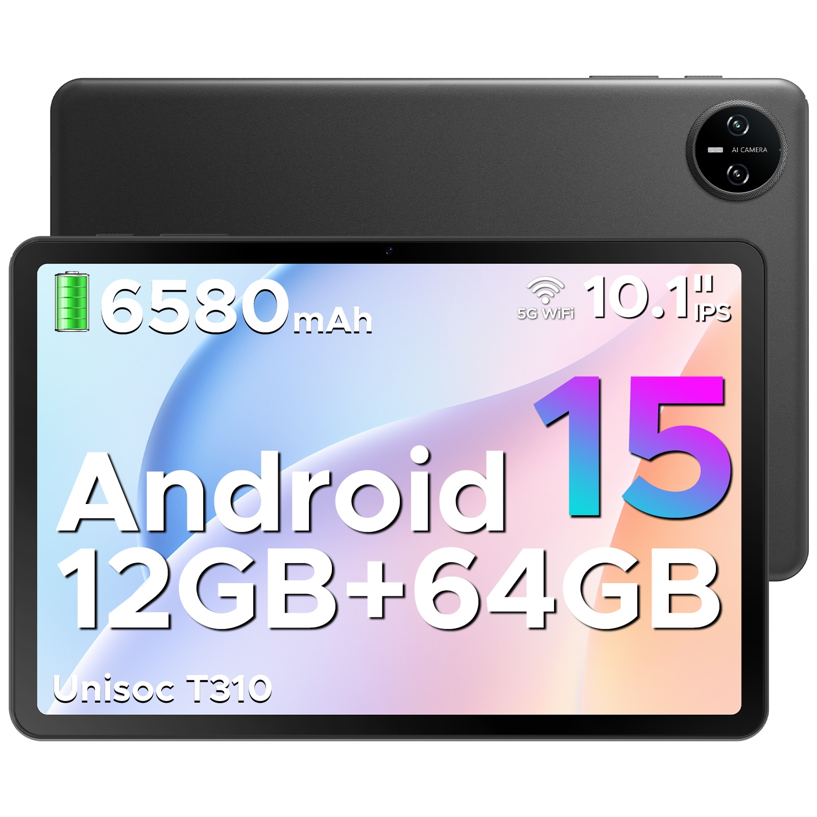 Tableta DOOGEE Tab A9, 10 inch, Android 15, 12GB RAM, 64GB ROM