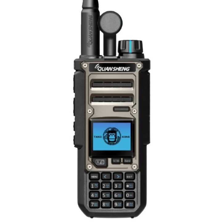 Quansheng TK11(5) Професионална трансивърна станция, 10W експорт, зарядно устройство тип C, модел THK®, CB, военноморски сили/аеронавтика, еърсофт, туризъм, лов